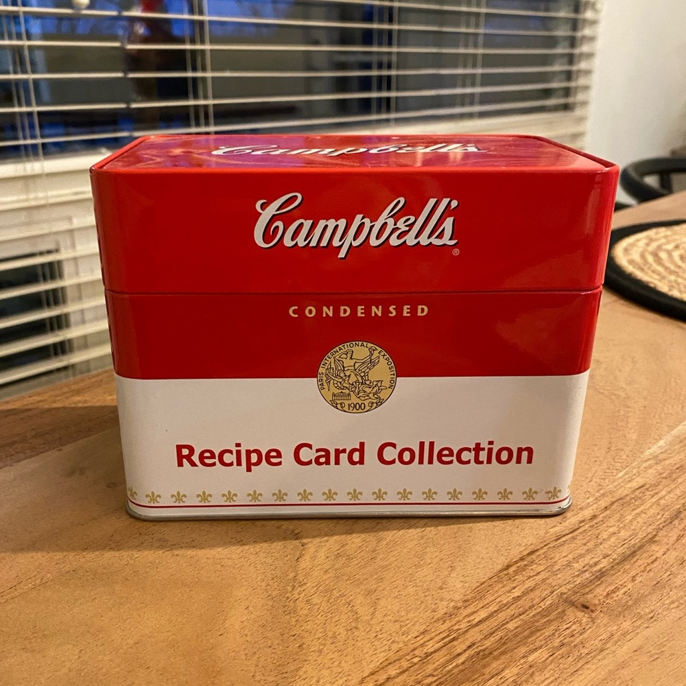 Campbell’s Recipe Card Collection Tin